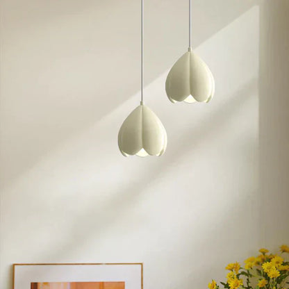 Soft Glow Cream Pendant Light