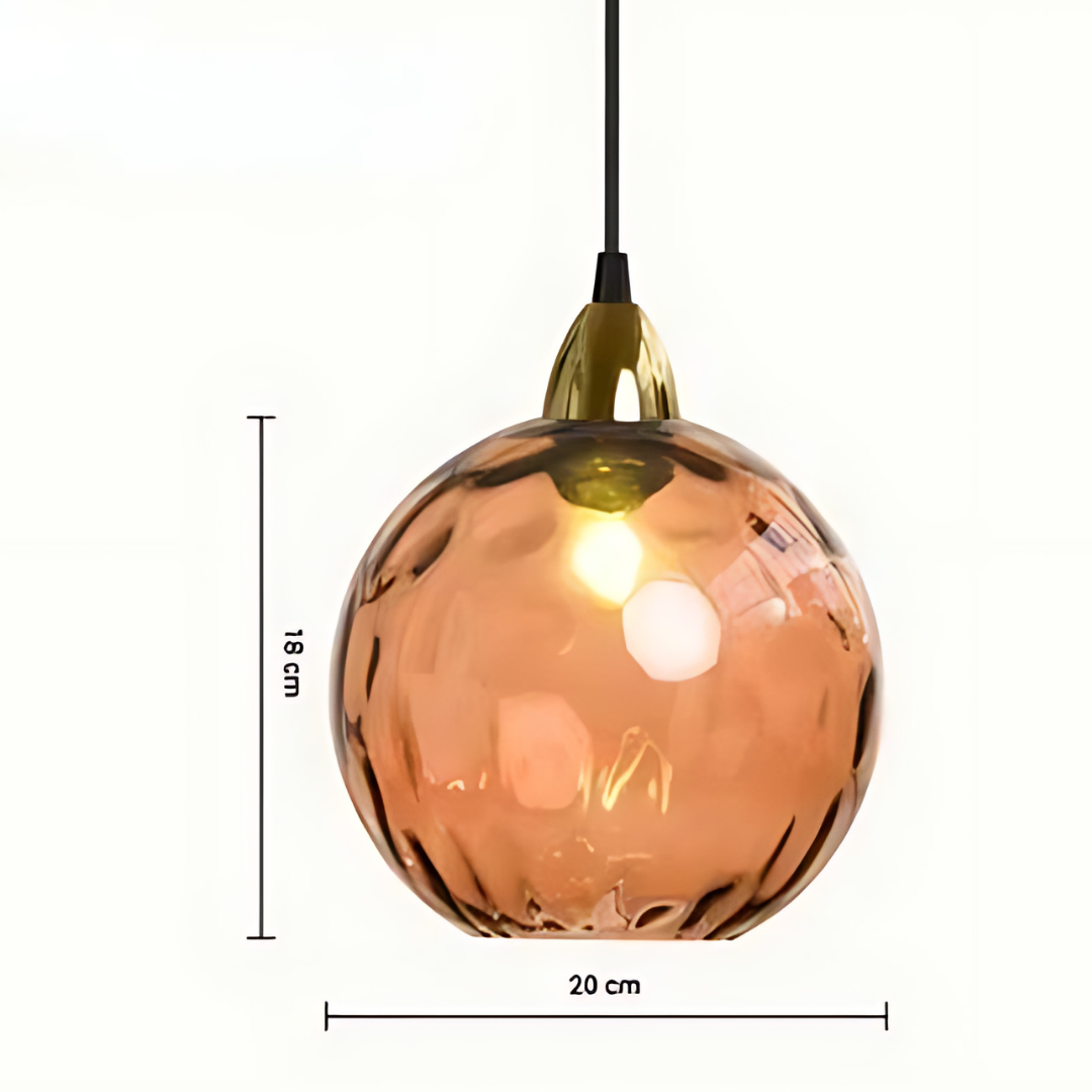 Stylish Glass Ball Pendant Light for Modern Homes