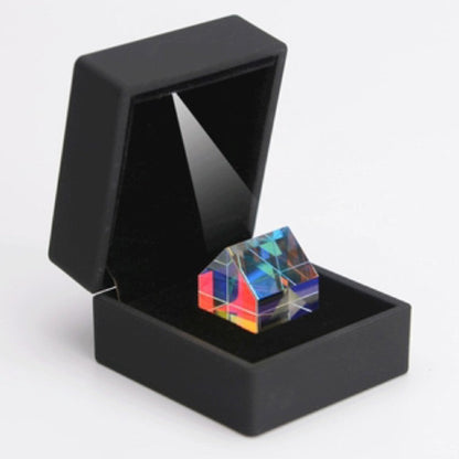 Colorful LED Crystal Prism Kit with Gift Box