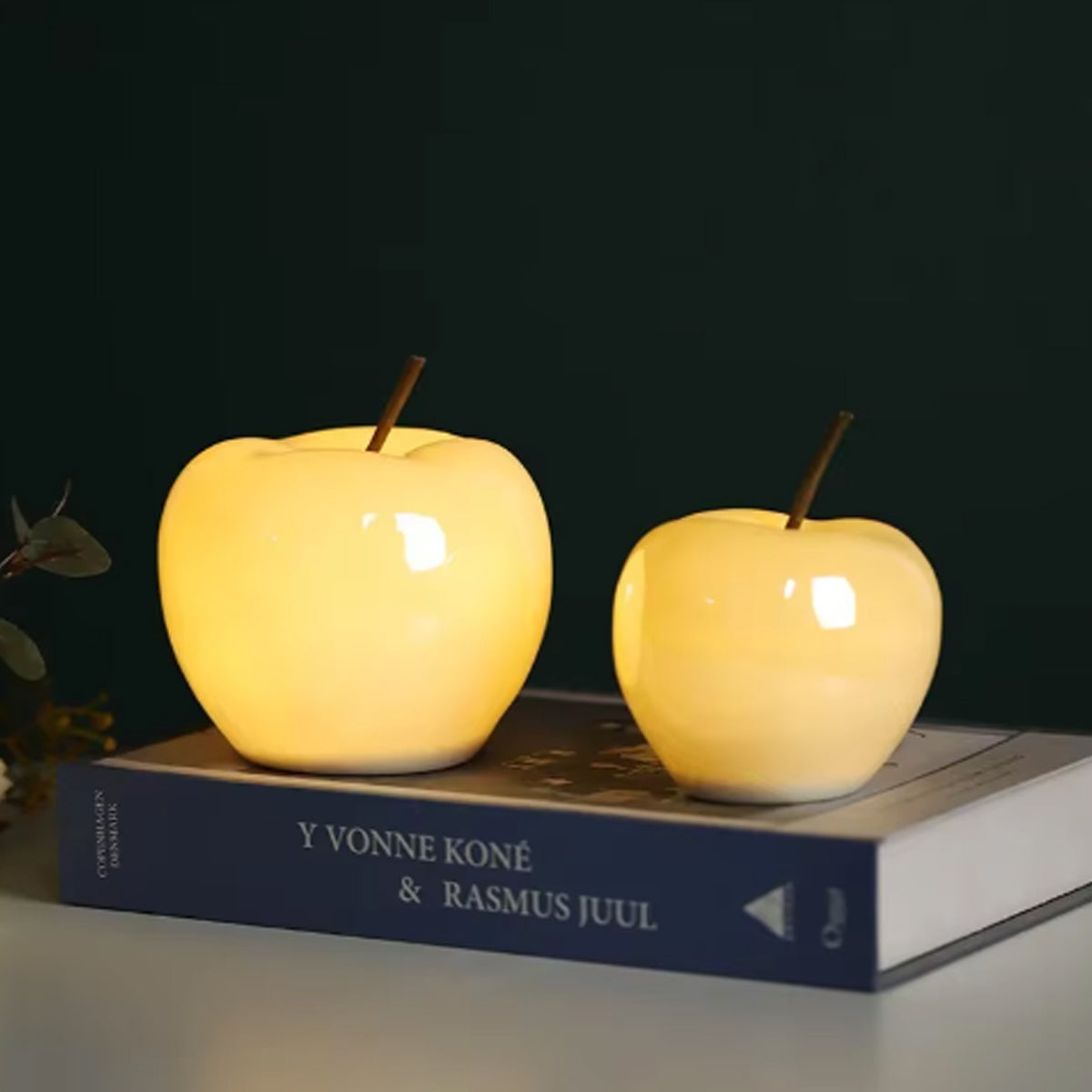 Clear Glass Bedside Table Lamp