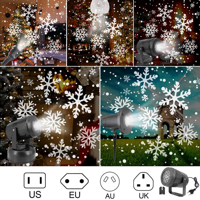 Colorful LED Outdoor Christmas Light Projector
