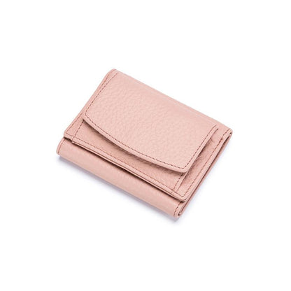 Genuine Leather Slim RFID Wallet