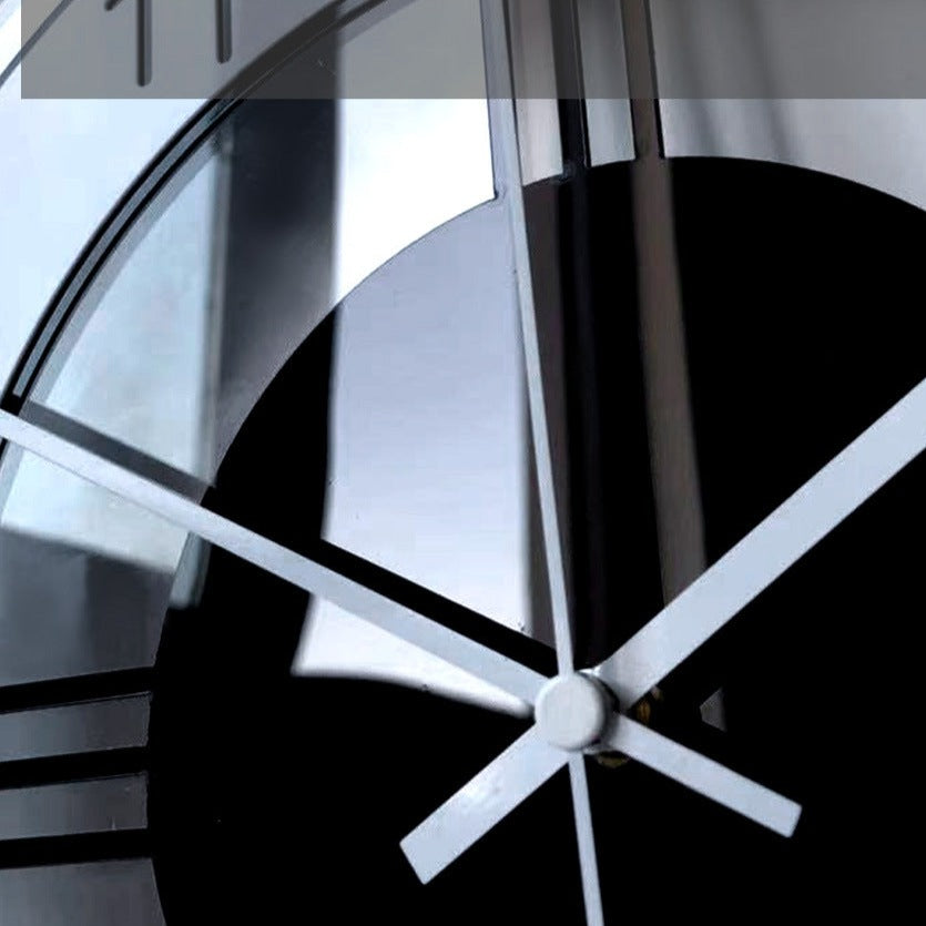 Simple Quiet Wall Clock in Acrylic - Contemporary Design