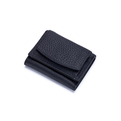 Genuine Leather Slim RFID Wallet