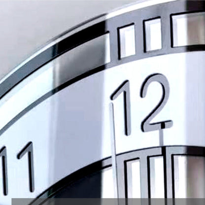 Simple Quiet Wall Clock in Acrylic - Contemporary Design
