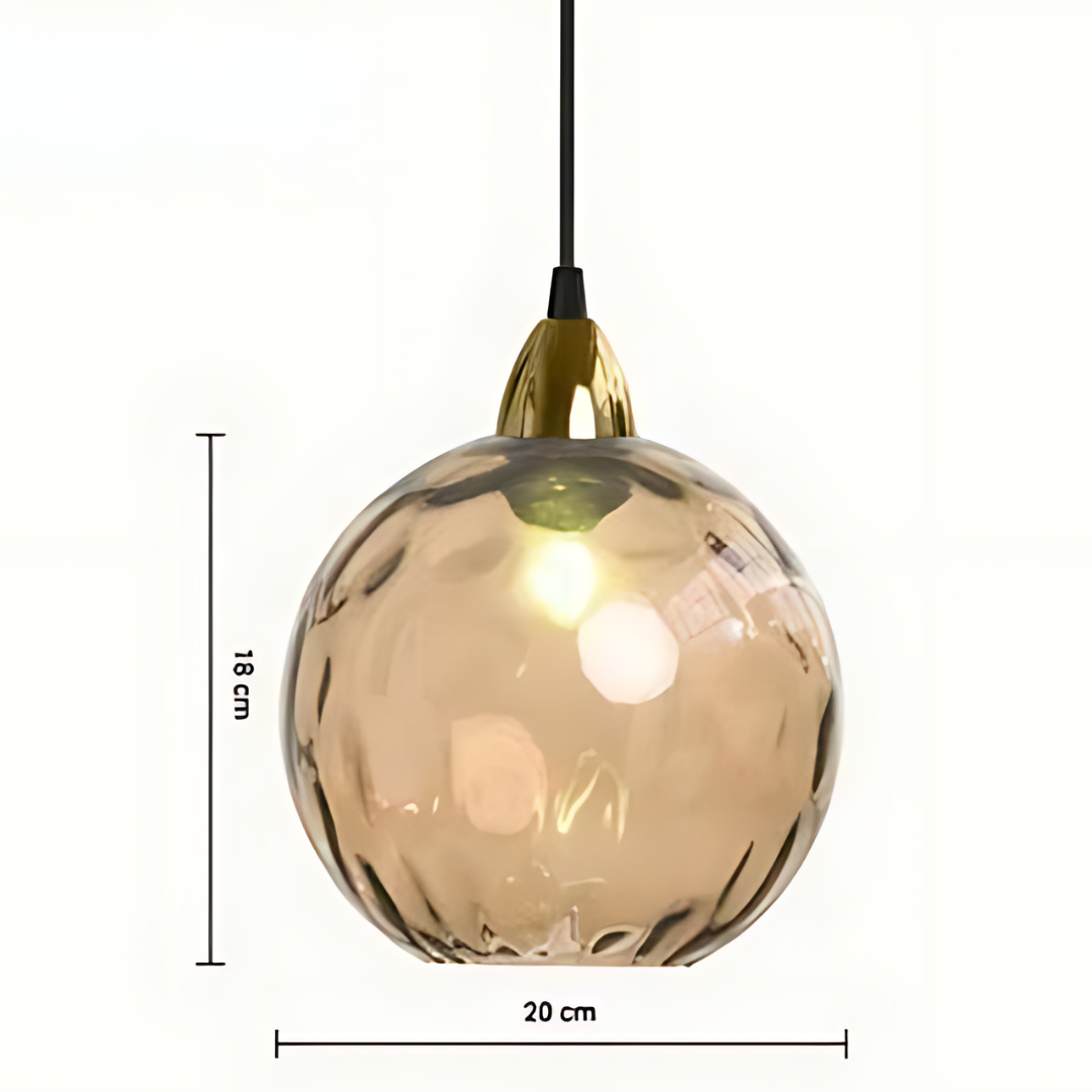 Stylish Glass Ball Pendant Light for Modern Homes