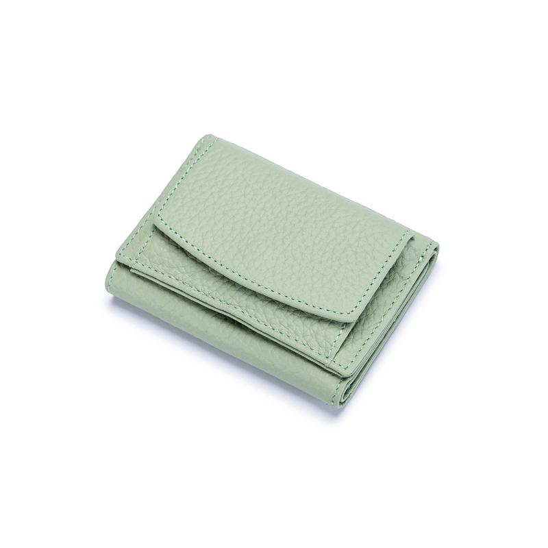 Genuine Leather Slim RFID Wallet