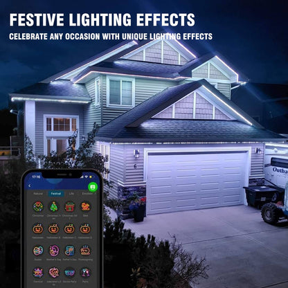 Smart Bright Outdoor Lamp with WiFi Control