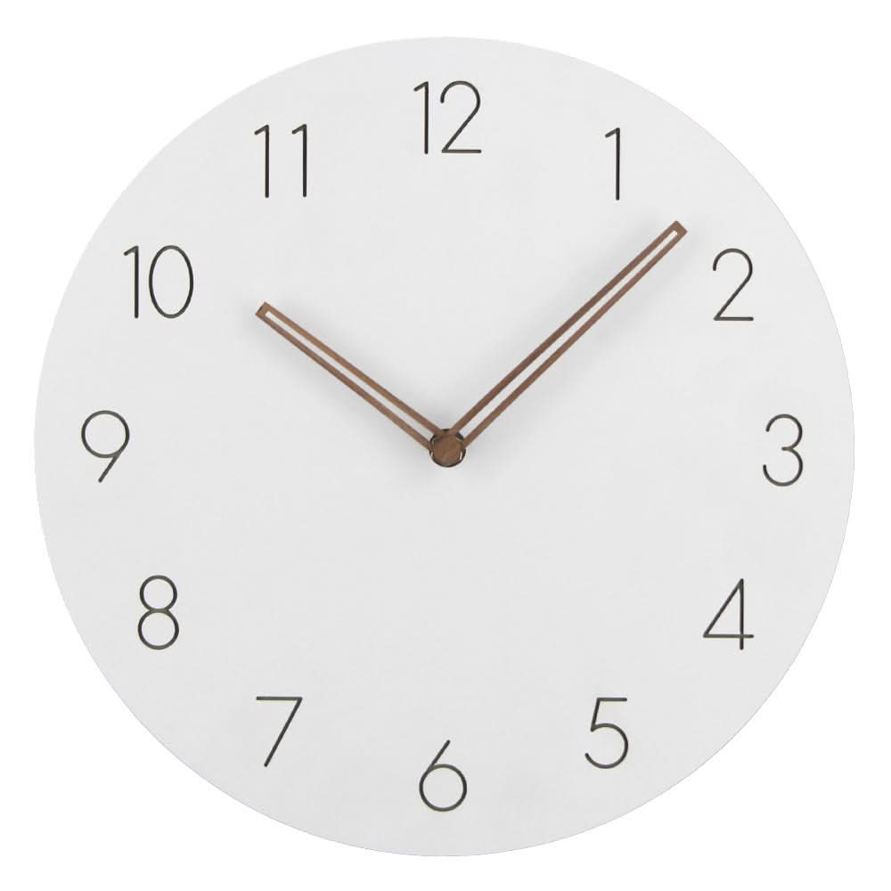 Quiet Modern Wooden Wall Clock