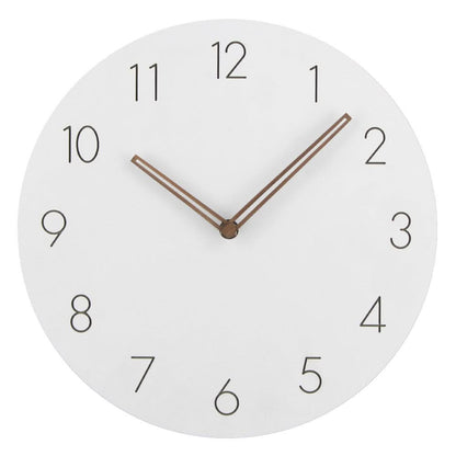 Quiet Modern Wooden Wall Clock