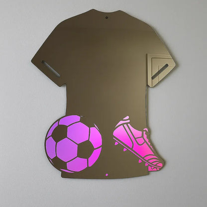 Reflective LED Sweatshirt with Adjustable Mirror Effect