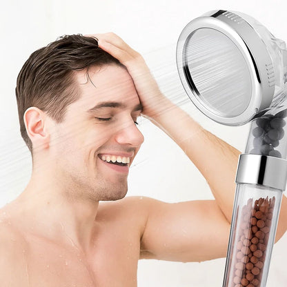 Powerful Handheld Shower Head with Boost Spray
