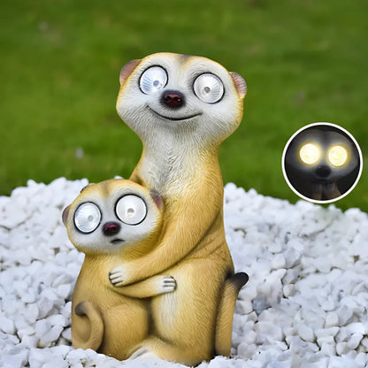 Cute Meerkat Solar Powered Desk Lamp