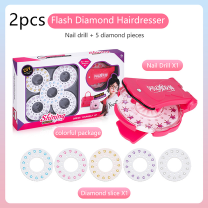 Fun Kids Hair Braider Kit with Beads & Accessories