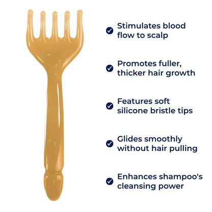 Gentle Hair Brush for Healthy Hair Growth