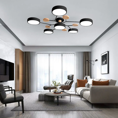 Contemporary Circular LED Ceiling Light