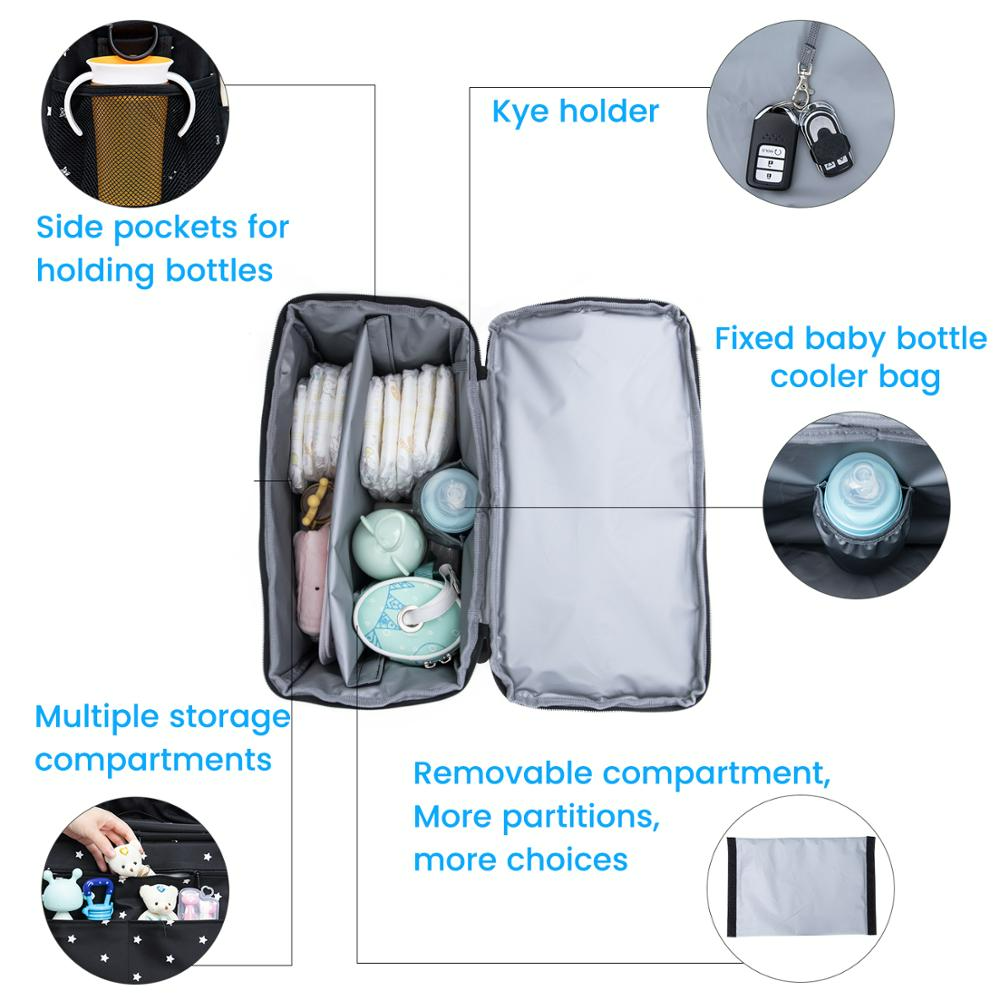Befez | Versatile Baby Bag with Adjustable Insulated Pockets