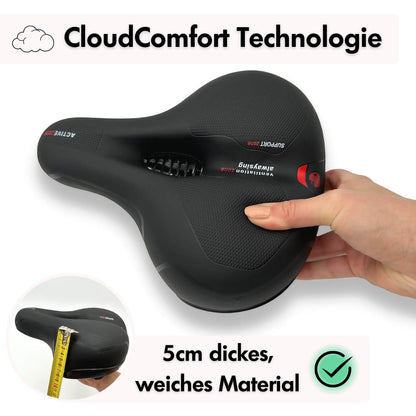 Befez CloudComfort Gel Bike Seat Cushion