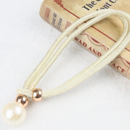 Shiny Pearl Curtain Tieback 2 Piece Set