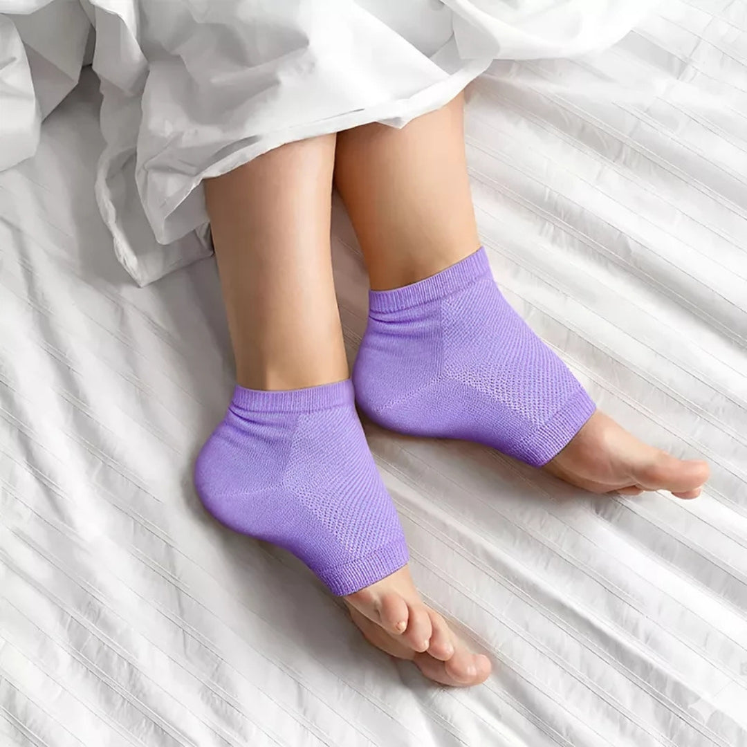 Soothing Gel Insoles - Padded Open Toe - Heel Pain Relief