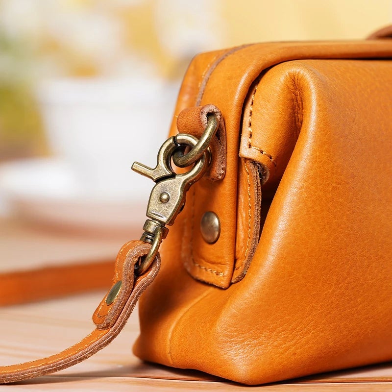 Authentic Handmade Distressed Leather Bag