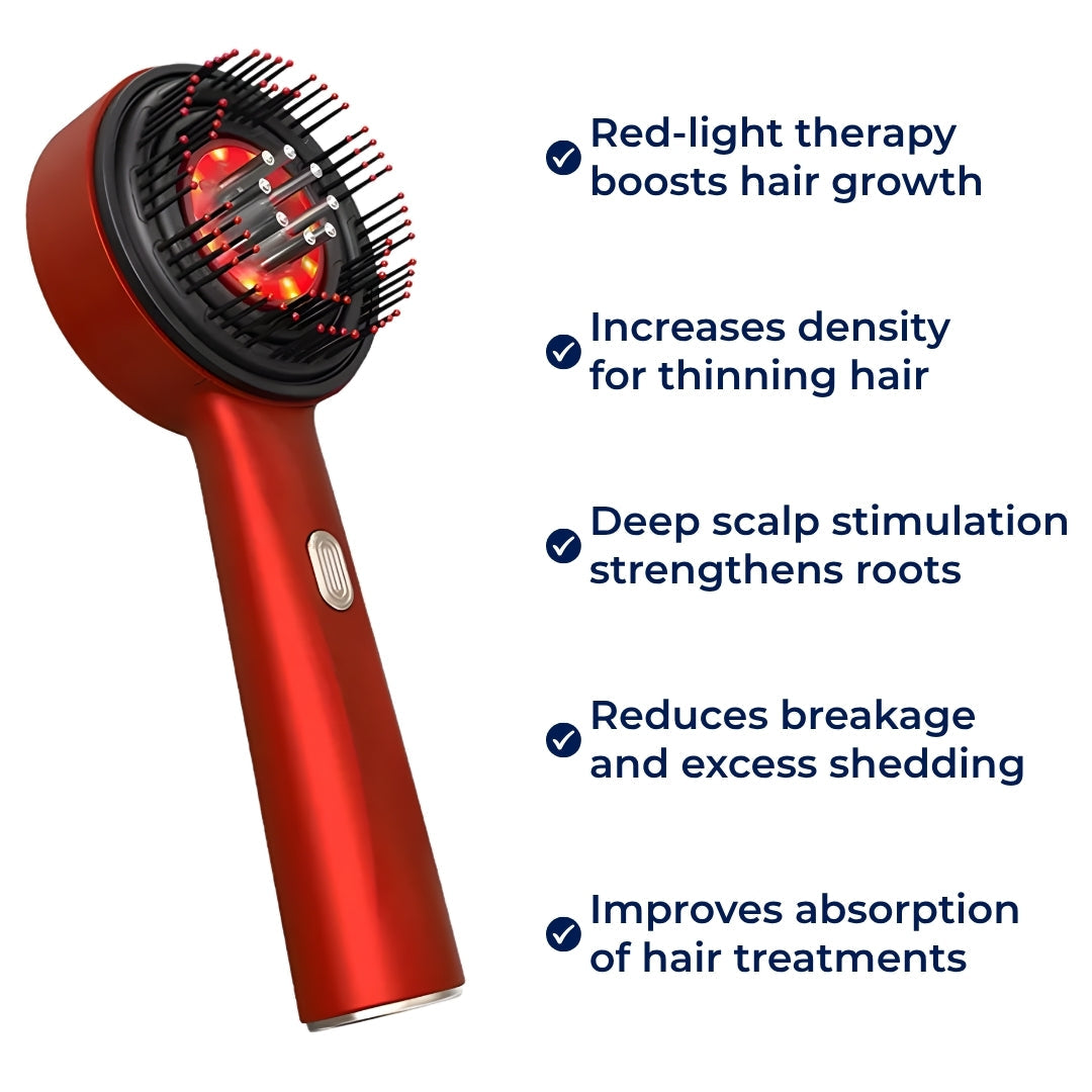 Portable Hair Growth Light Therapy Device