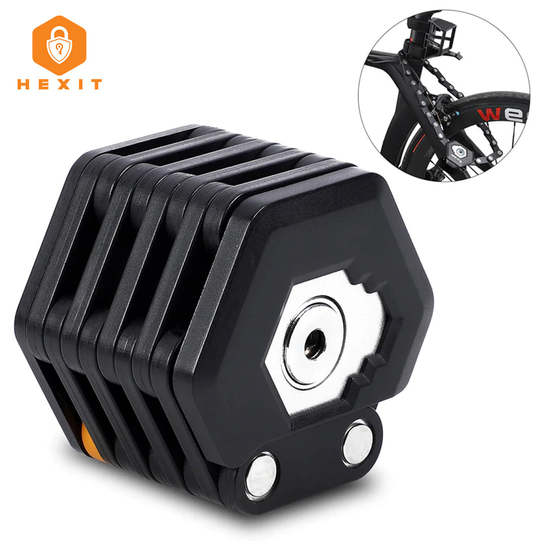 Portable and Secure Folding Bike Lock