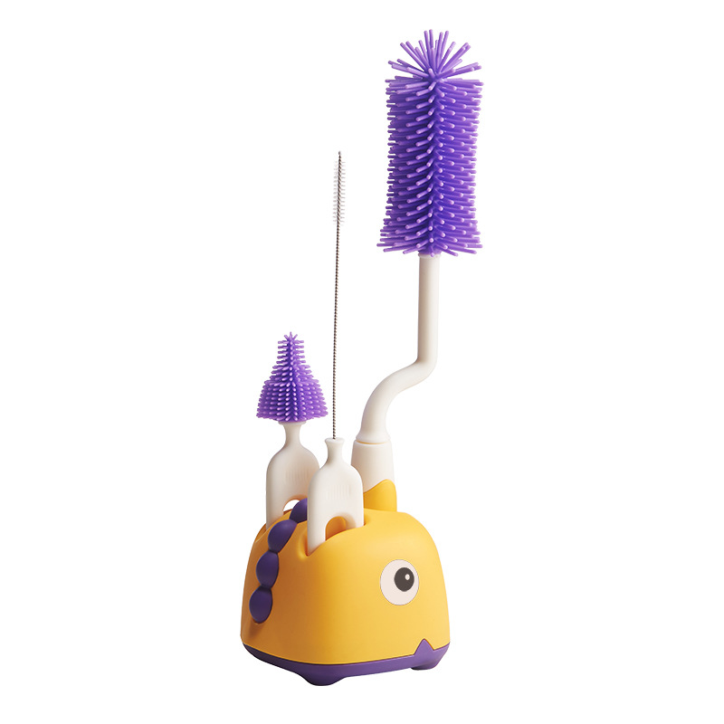 Baby Bottle Cleaner Brush Set with Storage Case