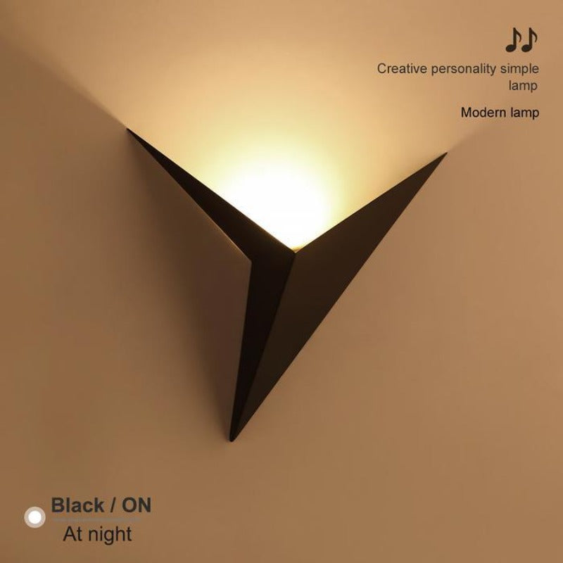 Simple Folded Wall Light Modern Style