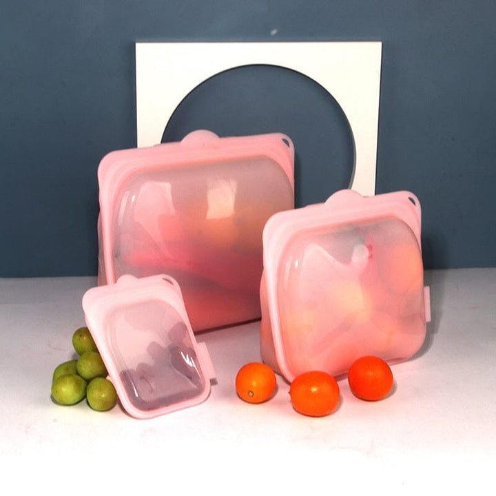 Reusable Airtight Food Bags - Eco Friendly Storage Containers