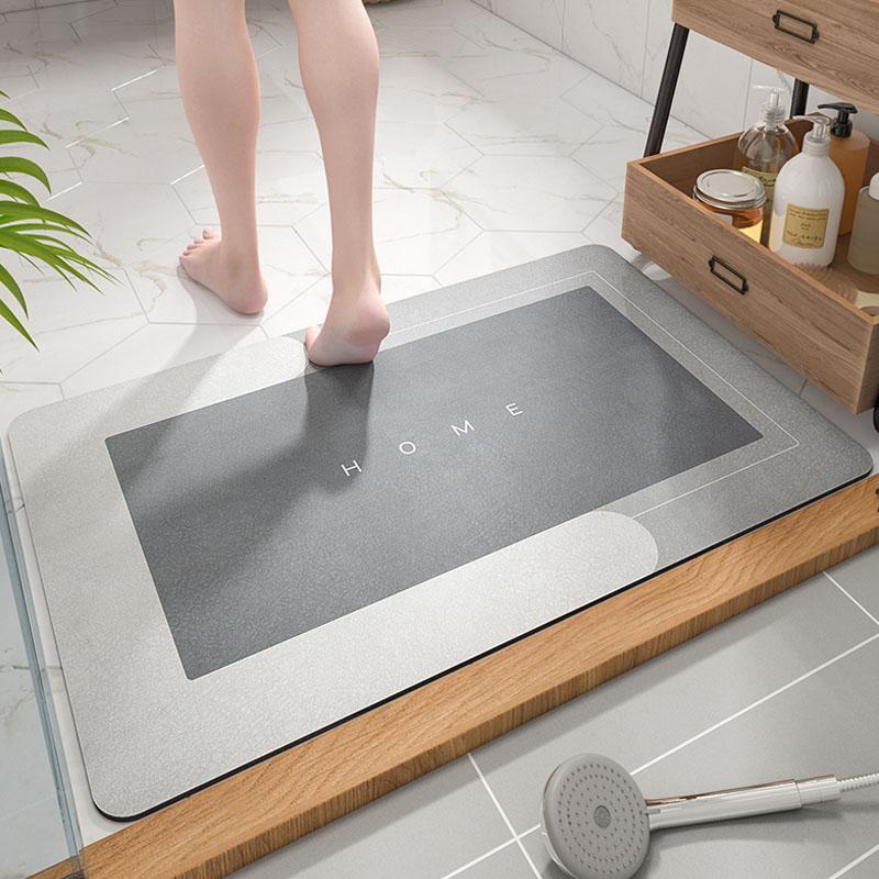 Ultra Absorbent Bathroom Floor Mat, Soft and Fast Drying