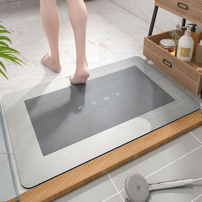 Ultra Absorbent Bathroom Floor Mat, Soft and Fast Drying