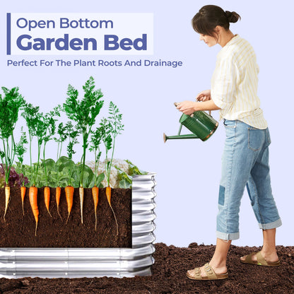 Rust Resistant Metal Elevated Garden Bed