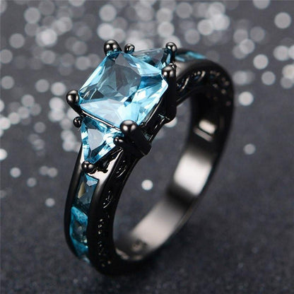 Timeless Black Gemstone Ring