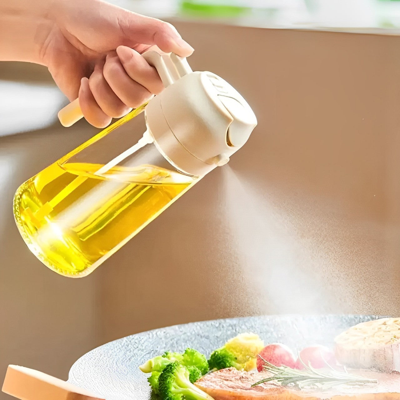 Easy Pump Olive Oil Sprayer for Kitchen and BBQ