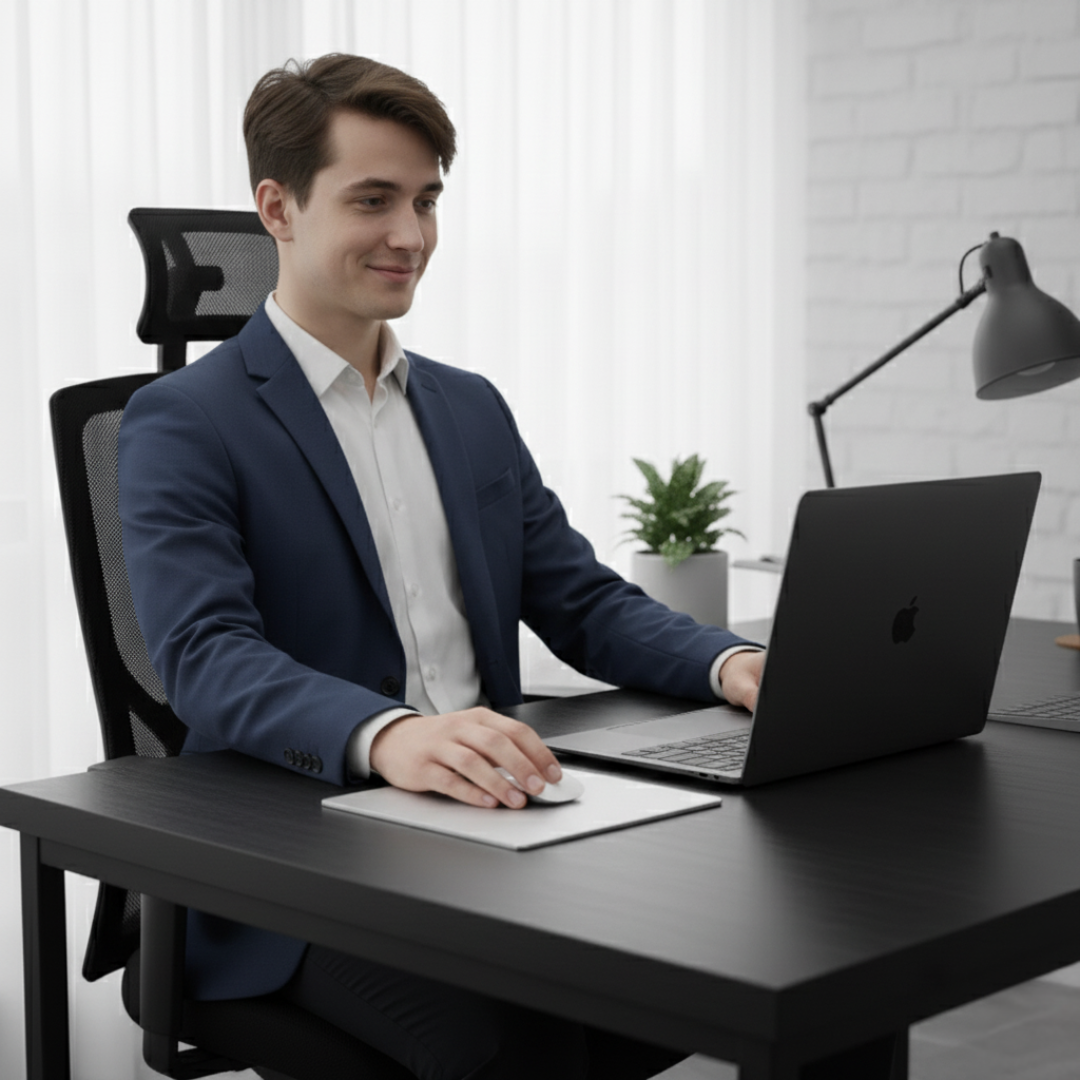 Sturdy Aluminium Desk Pad for Work and Gaming
