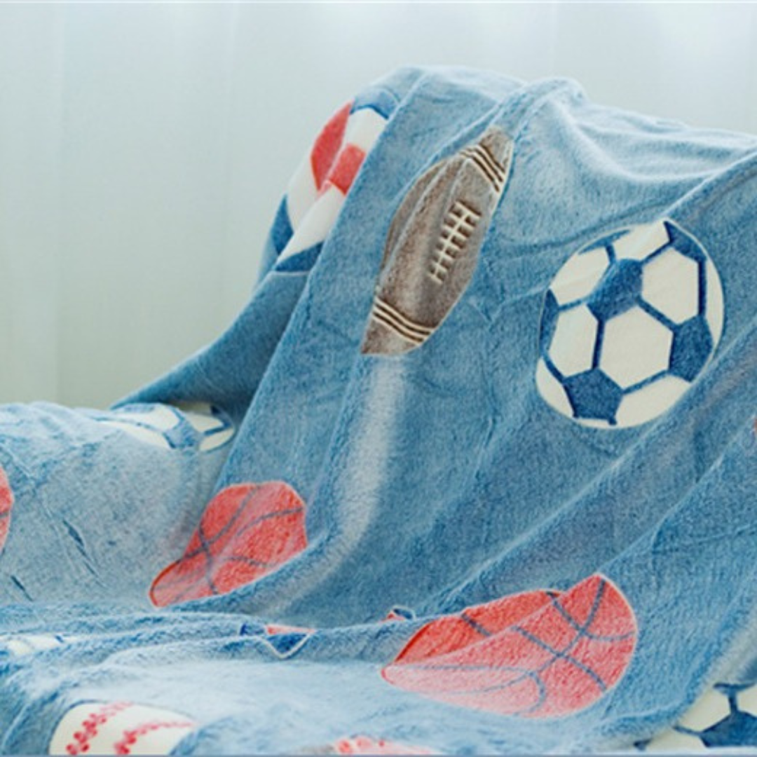 Soft Glow Kids Throw Blanket