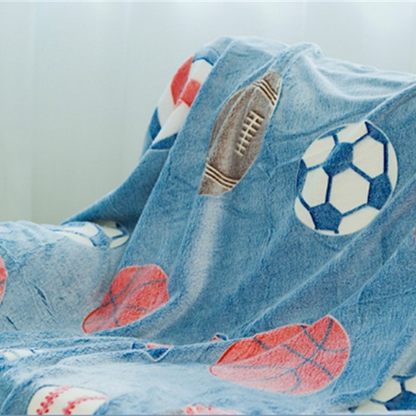 Soft Glow Kids Throw Blanket
