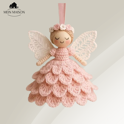 Soft Plush Guardian Angel Ornament