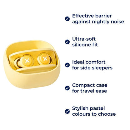 Comfortable Sleep Earplugs for Side Sleepers