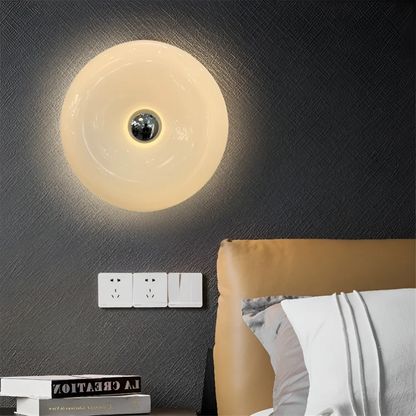 Sleek Glass Mounted Light Lamp