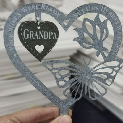Heartfelt Winged Memory Ornament