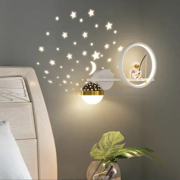 Colorful Kids Room Wall Lamp