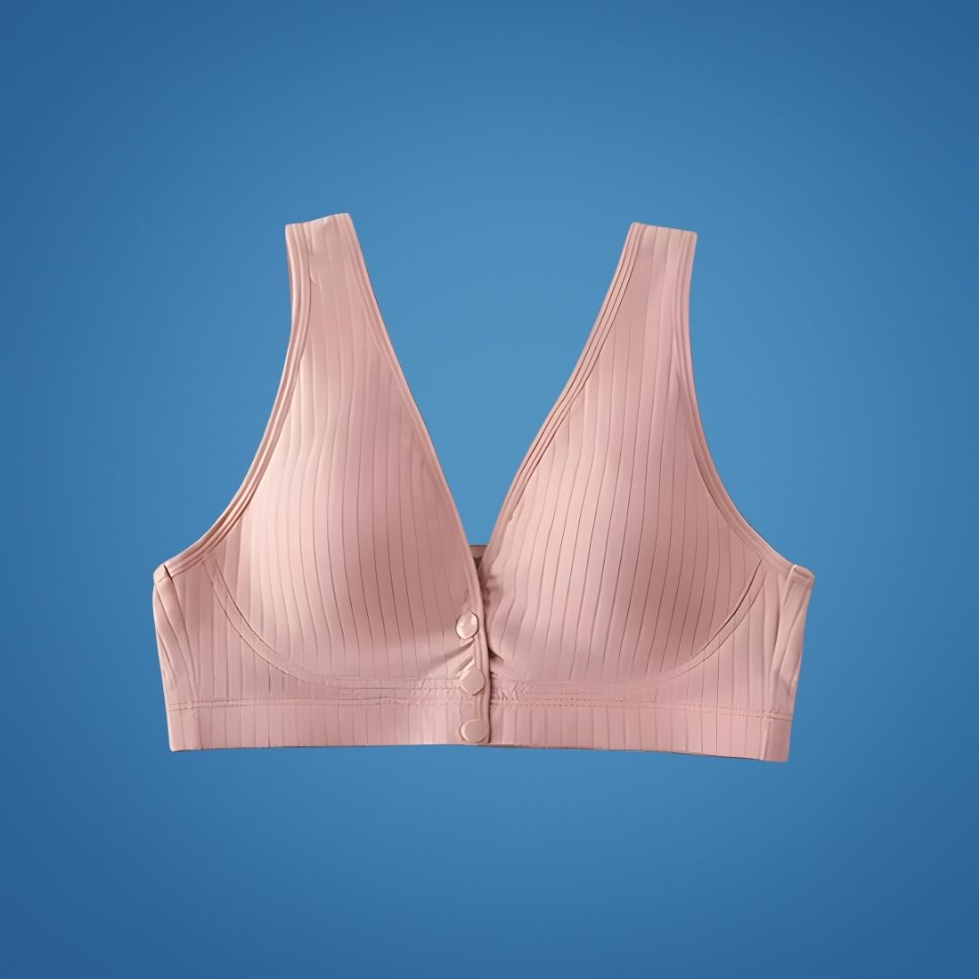 Soft Cotton Nursing Bra for Breastfeeding Moms