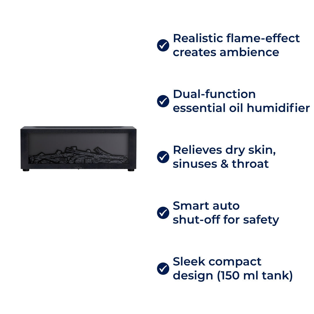 Compact Cool Mist Humidifier for Home Relief