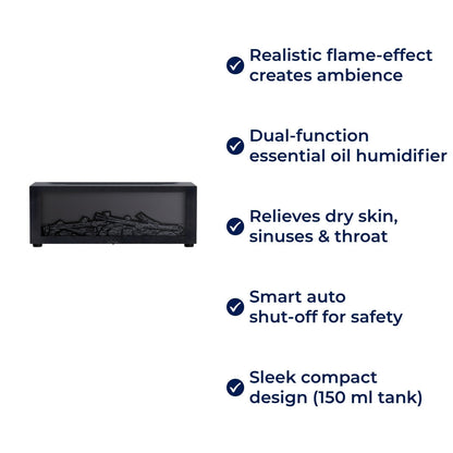 Compact Cool Mist Humidifier for Home Relief