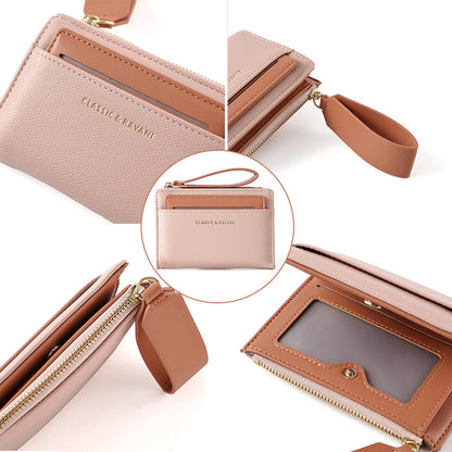 Practical Travel Wallet with Multiple Card Compartments