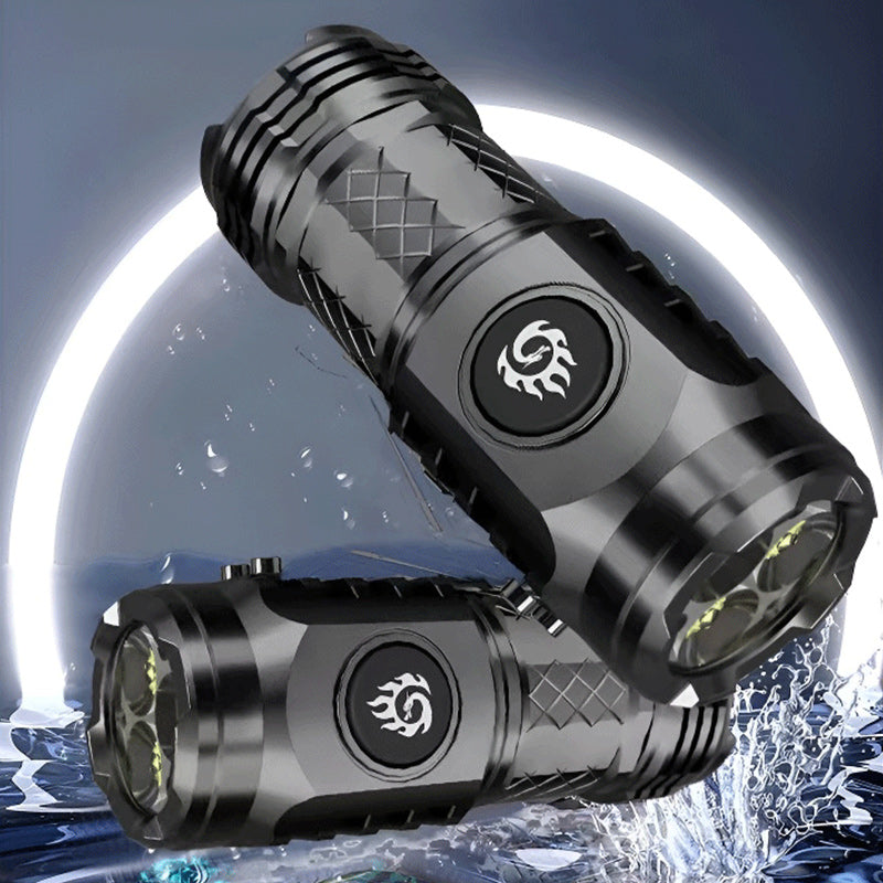 Compact Flashlight with Fun Cartoon Design