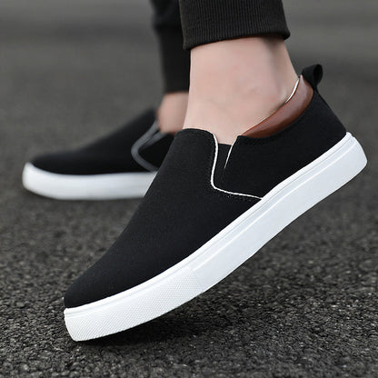 Casual Canvas Mens Slip On Shoes