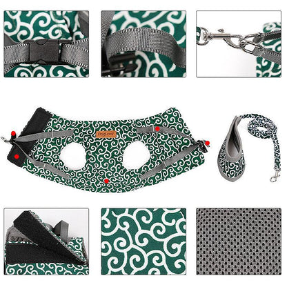 Cat Vest Harness and Leash Set for Safe Walking